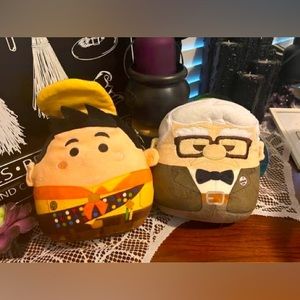Set Of 2 Squishmallow Disney Up Carl and Russel Limited Edition Very Rare NWT